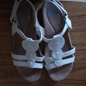 White Sandals